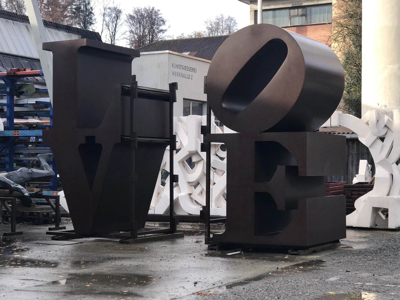 LOVE sculpture